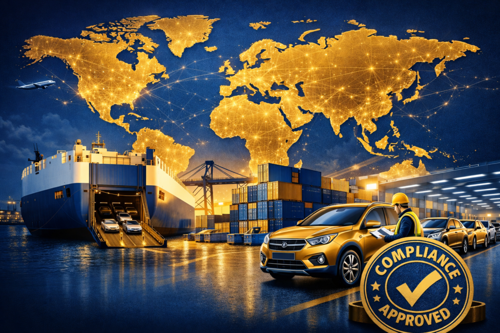 china vehicle export